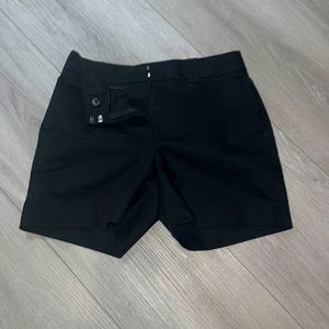 Business casual black shorts